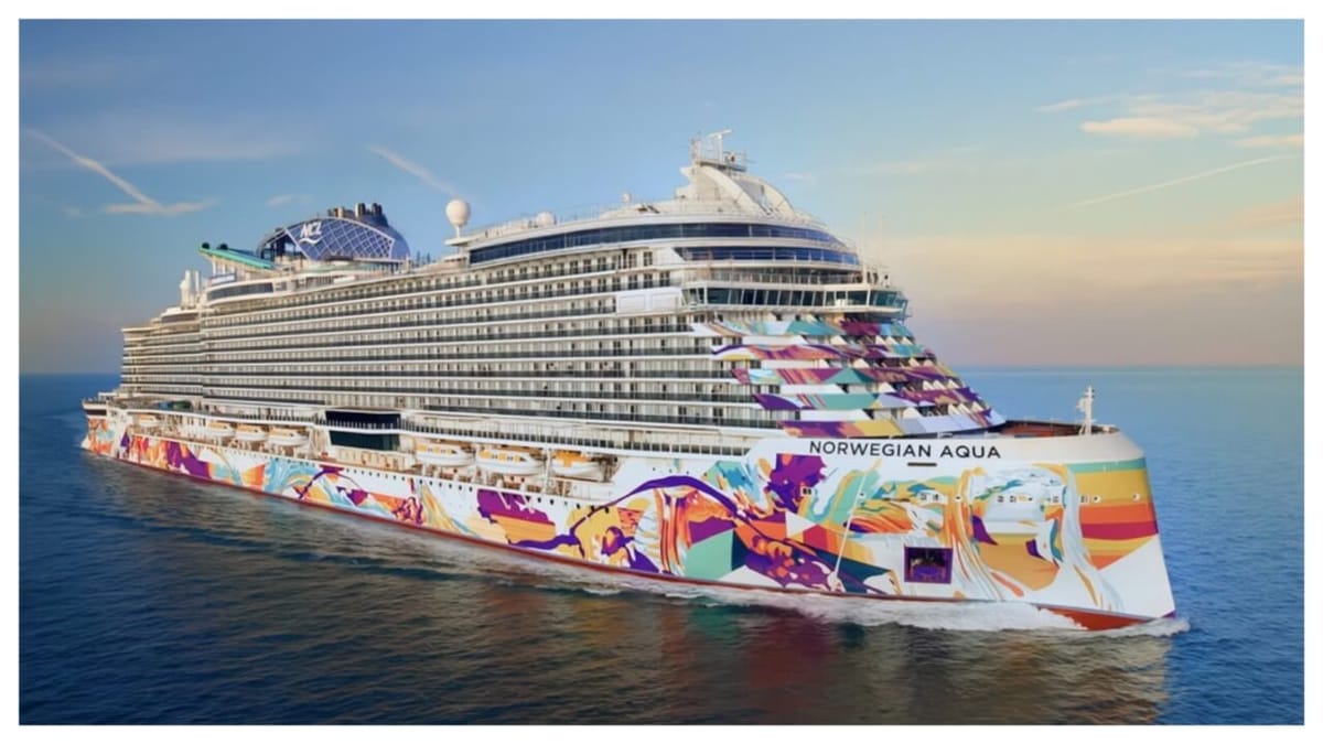 Norwegian Aqua Launches, Elevating NCL's Prima Plus Class