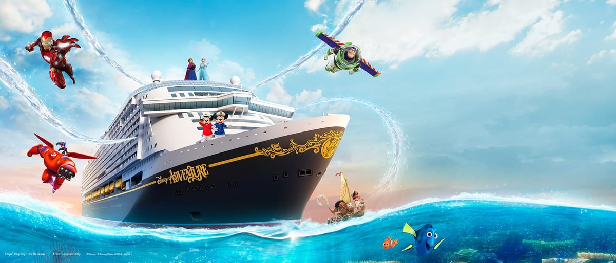 Disney Adventure Sets Sail From Singapore, Launching Disney’s Asia Expansion