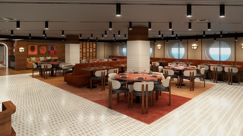 Brilliant Lady Debuts Spanish Communal Dining as Virgin Voyages Expands