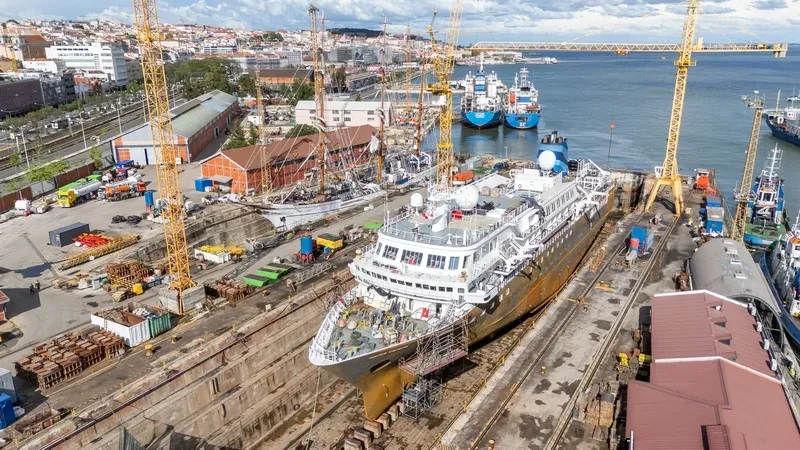 Seaventure Undergoes Major Refit in Lisbon for 66 Degrees Expeditions