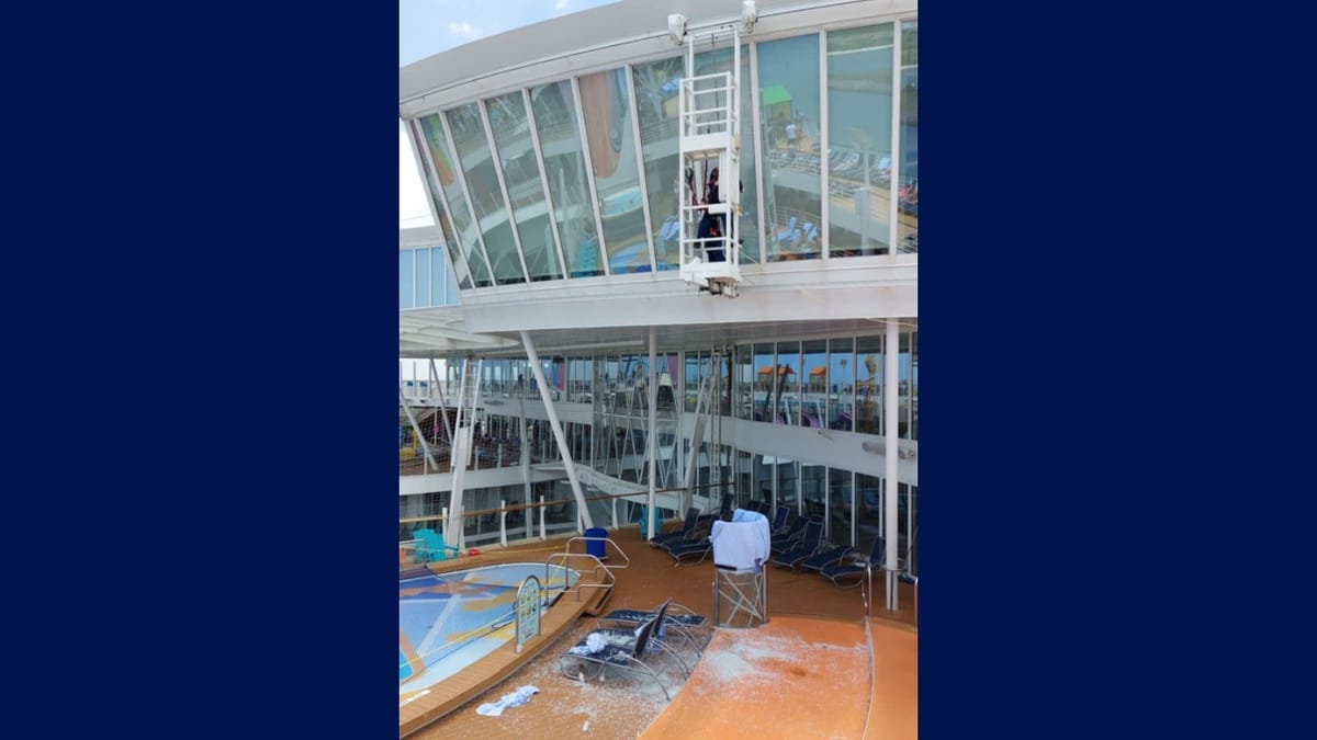Glass Panel Incidents on Symphony of the Seas Highlight Cruise Safety Protocols
