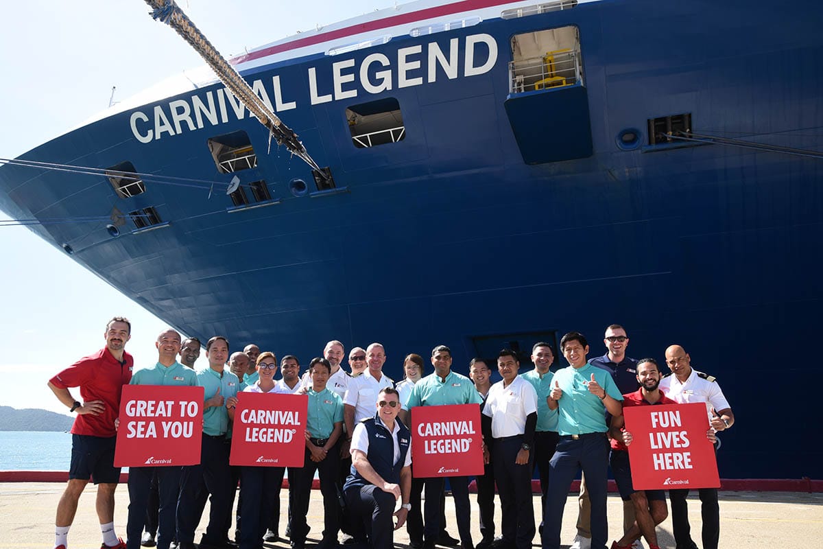 Carnival Legend Makes Unscheduled Stop in Acapulco After 15-Year Hiatus