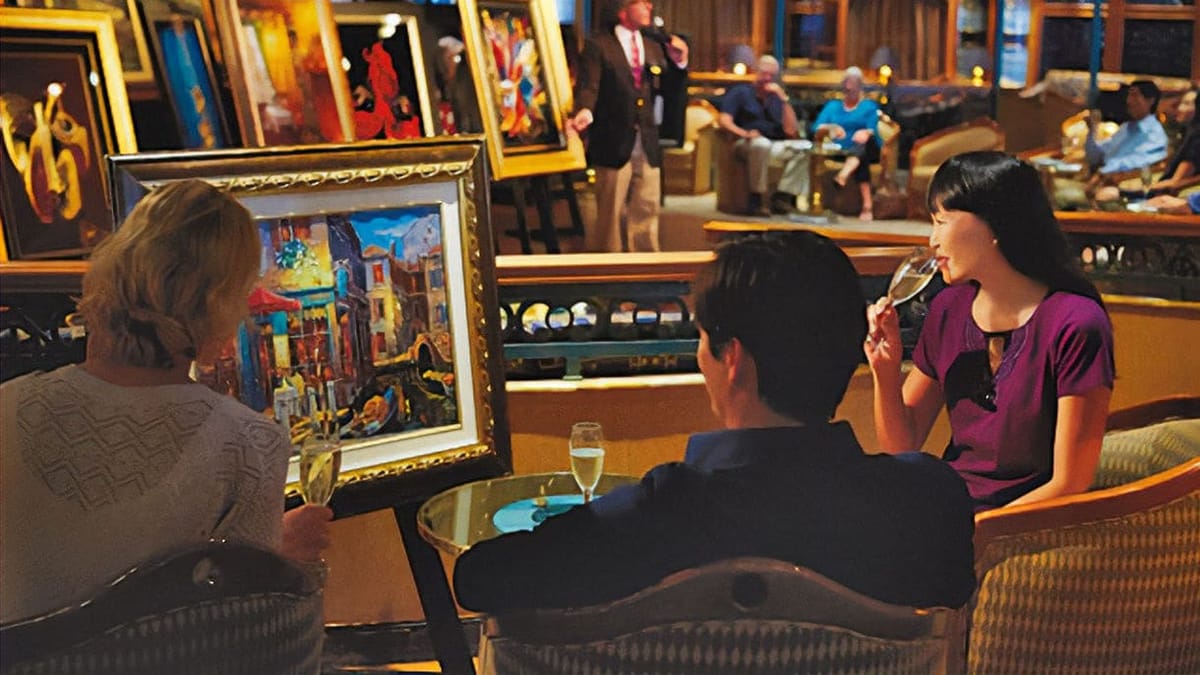 Cruise Lines Bring Fine Art Galleries Onboard Through New Partnerships