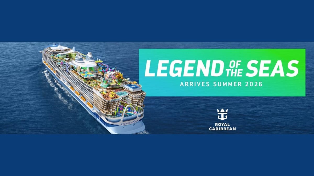 Royal Caribbean Unveils Legend of the Seas, Its Largest Cruise Ship Yet