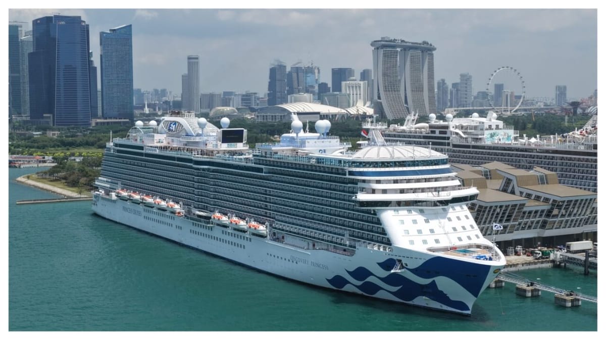 Discovery Princess Makes Maiden Singapore Call on First Asia Visit