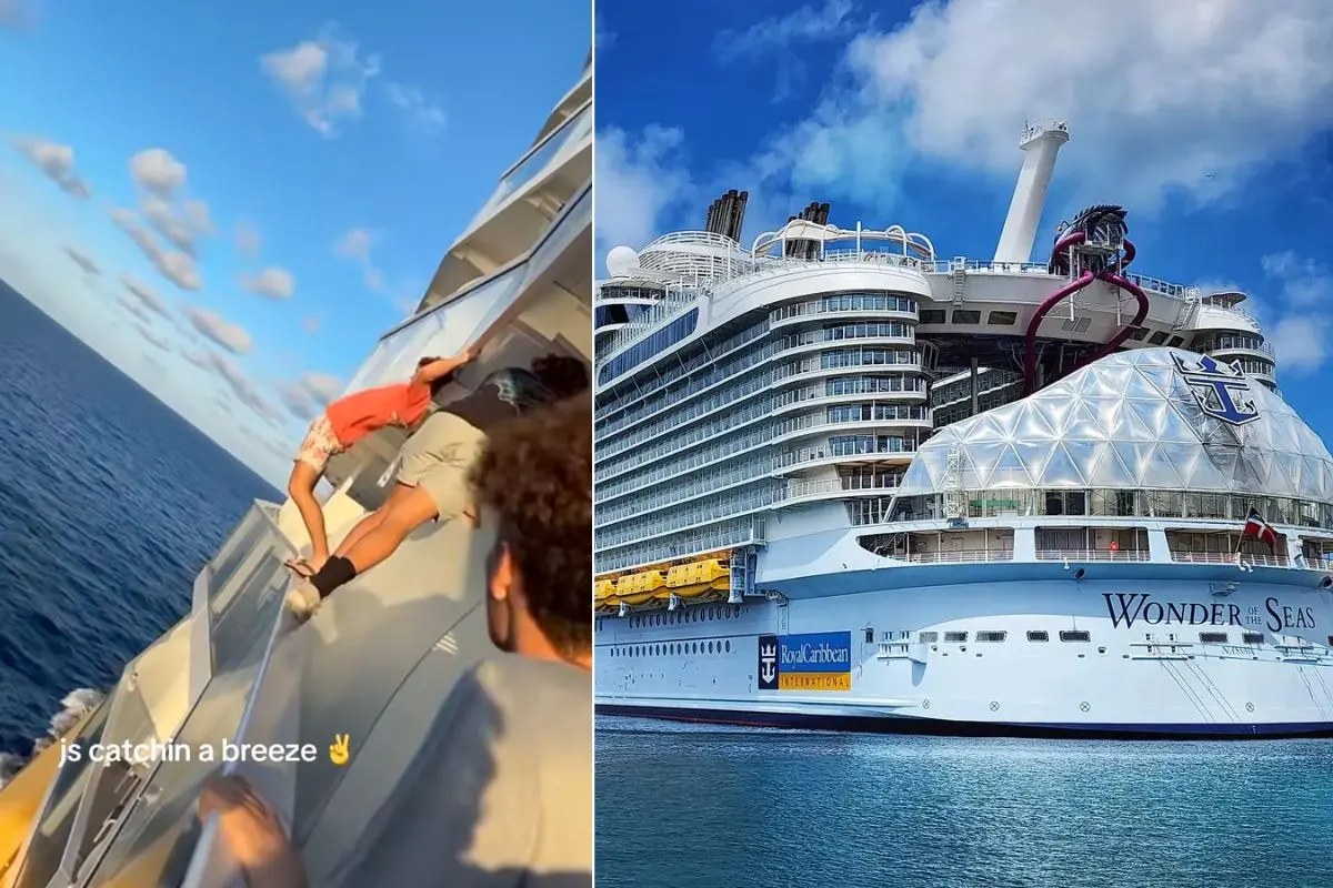 Viral TikTok Shows Teens Climbing Between Cruise Ship Balconies