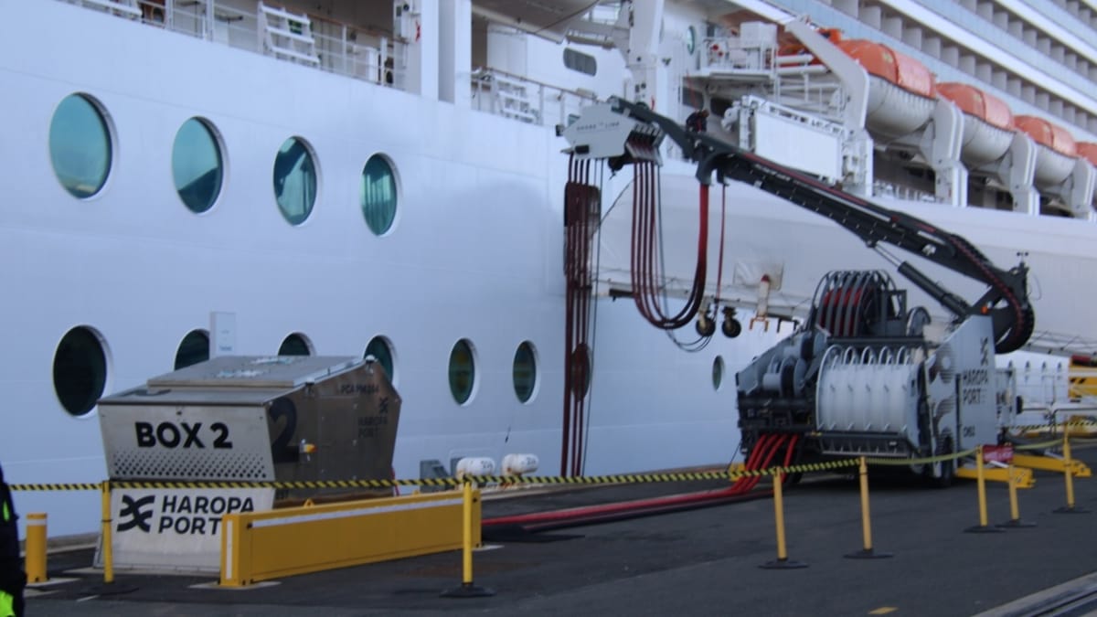 MSC Poesia Makes Le Havre’s First Cruise Ship Shore Power Hookup