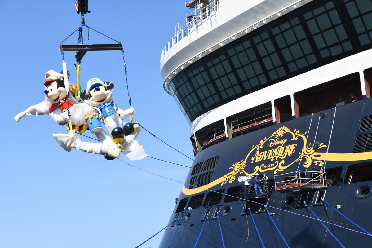 Disney Adventure Gets 186-Foot Castle Ahead of Singapore Debut