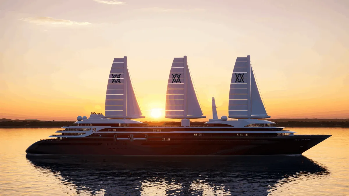 Atlas Orders 400-Guest Sail-Assisted Expedition Ship for 2028