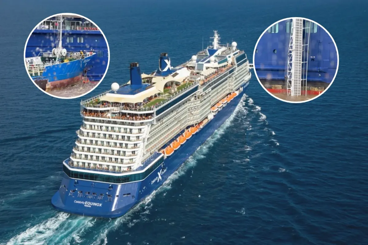 Celebrity Equinox Drifts From Buenos Aires Pier After Lines Snap