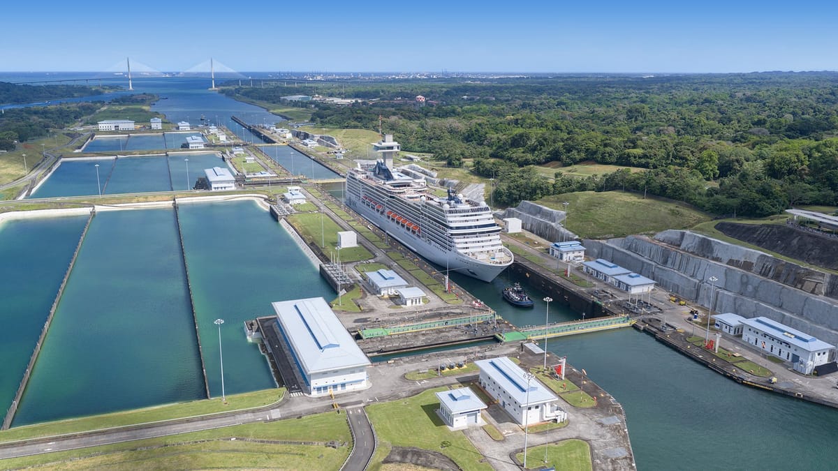 MSC Posts Magnifica Panama Canal Images From 2026 World Cruise