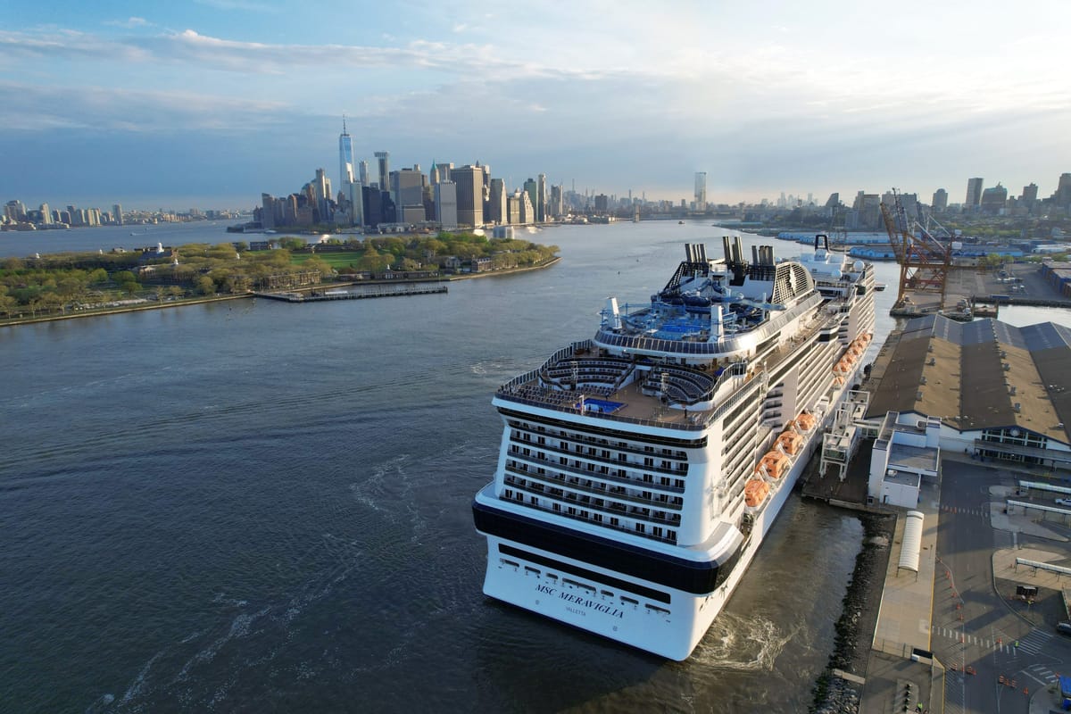 MSC Warns Meraviglia Guests of Winter Storm Fern Delays in NYC