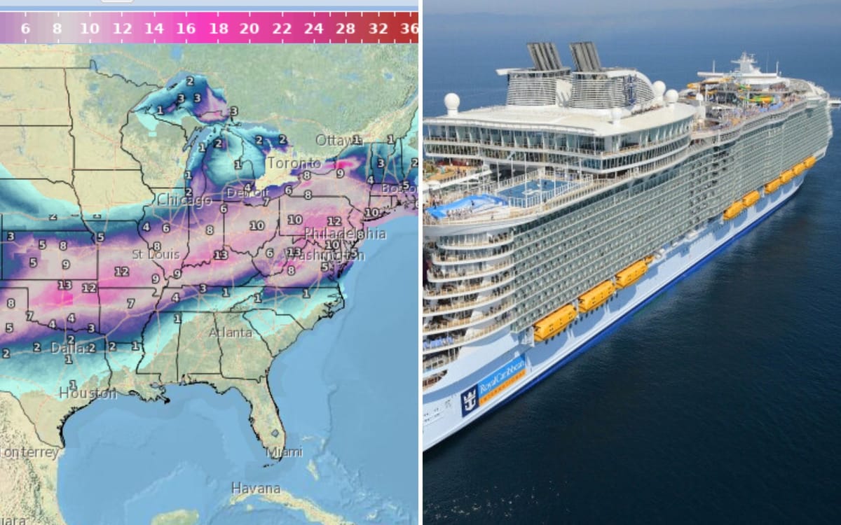 Winter Storm Fern Delays Odyssey of the Seas Return to Cape Liberty