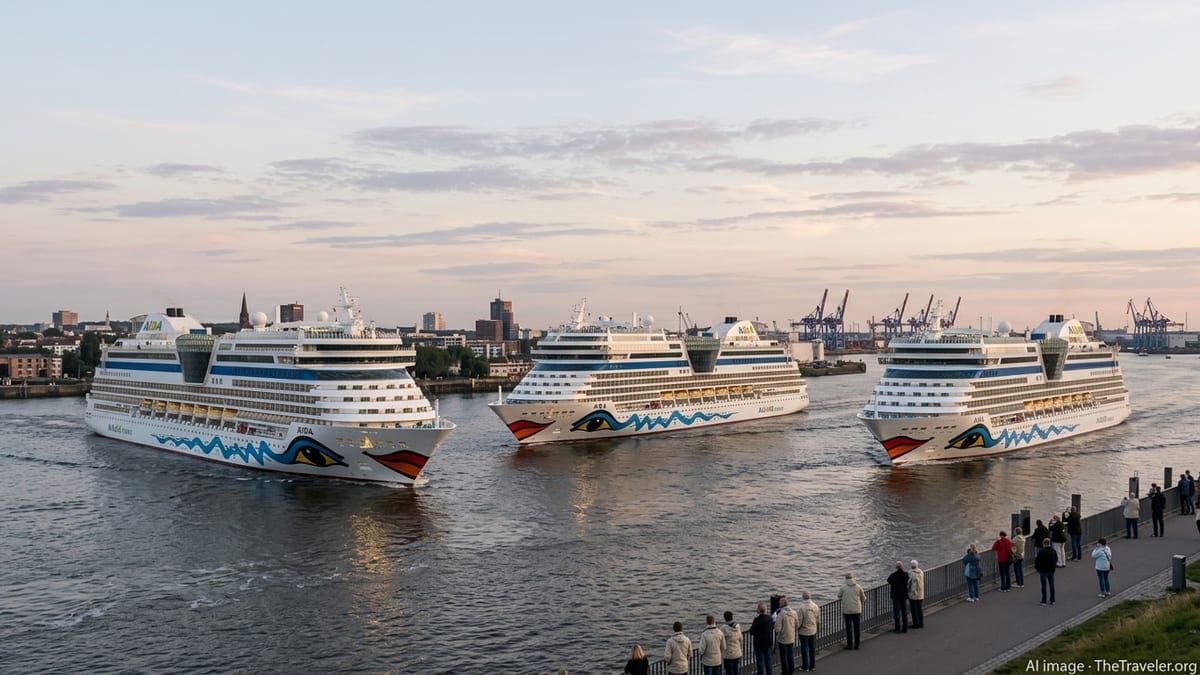 AIDA Sets Hamburg Celebrations for 30th Anniversary in 2026