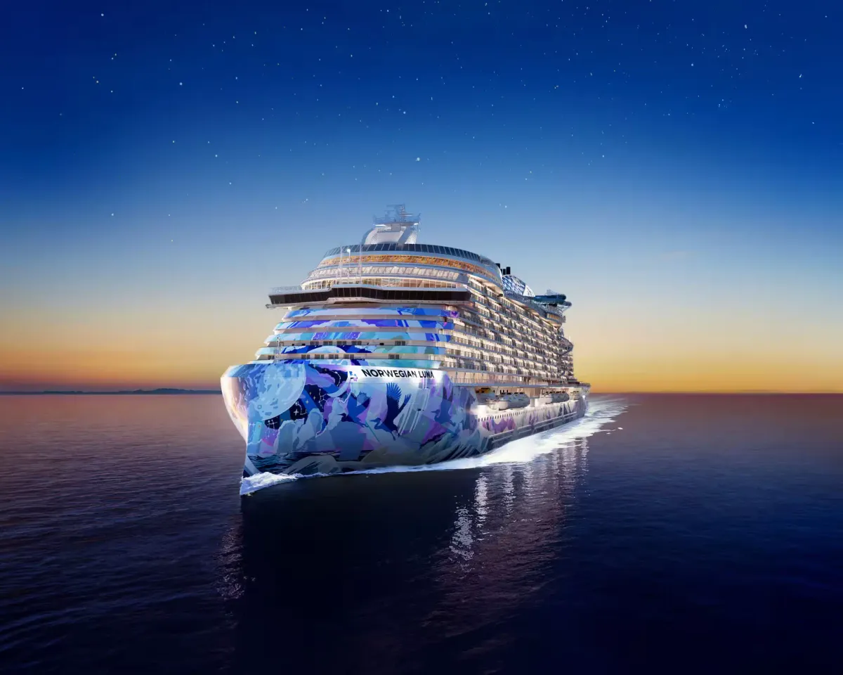 Norwegian Cruise Line Takes Delivery of Prima Plus Ship Norwegian Luna