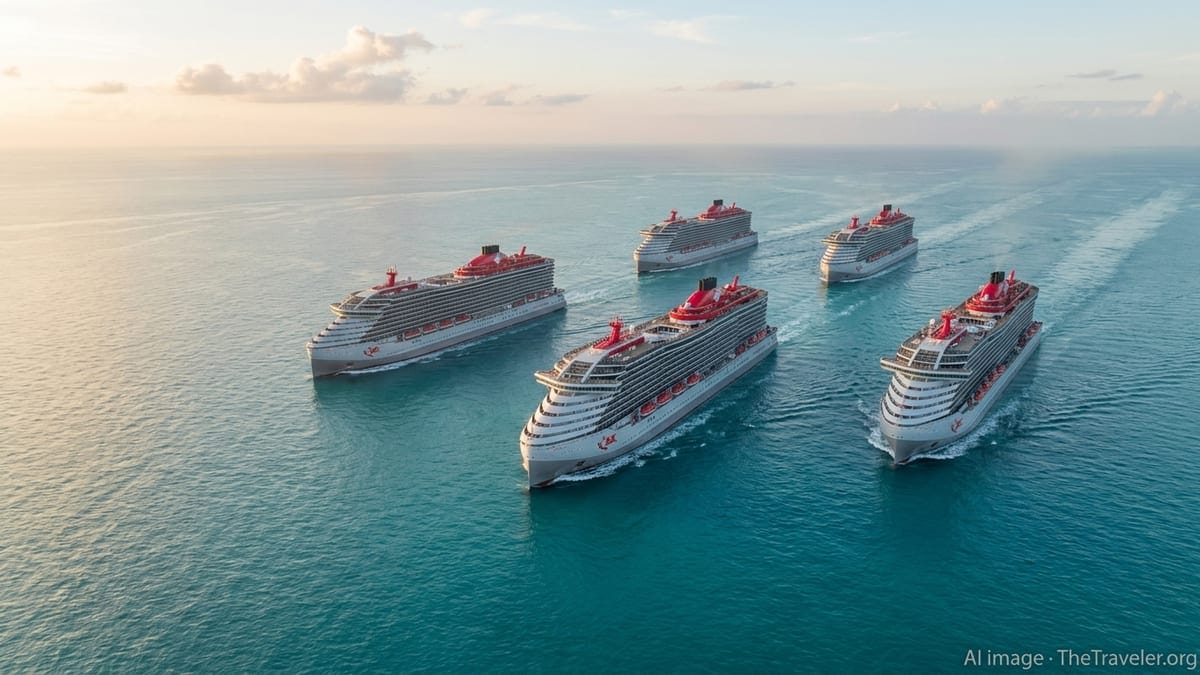 Virgin Voyages Sets Four-Ship Caribbean Rendezvous for 2027