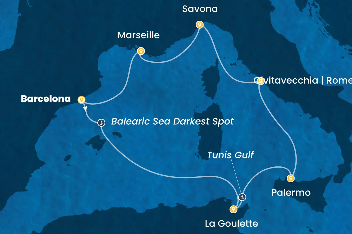 Costa Smeralda Drops Tunisia Port Call for Cagliari Amid High Winds