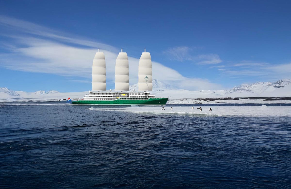 Oceanwide Signs LOI for Two Hybrid Sail Polar Expedition Ships