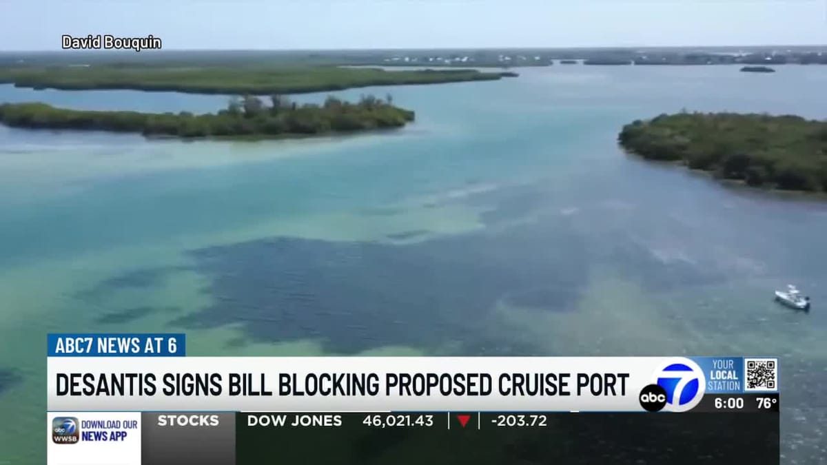 DeSantis Signs SB 302 to Curb Dredging in Terra Ceia Aquatic Preserve