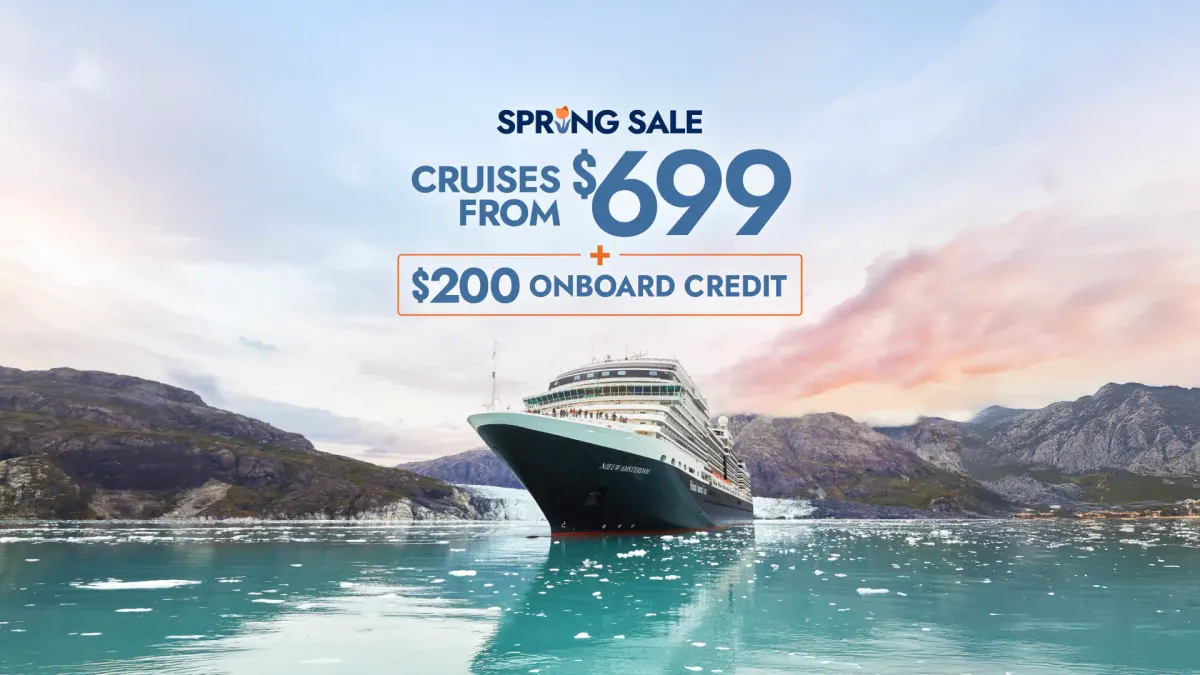 Holland America Launches 153rd Anniversary Sale With $400 Credit