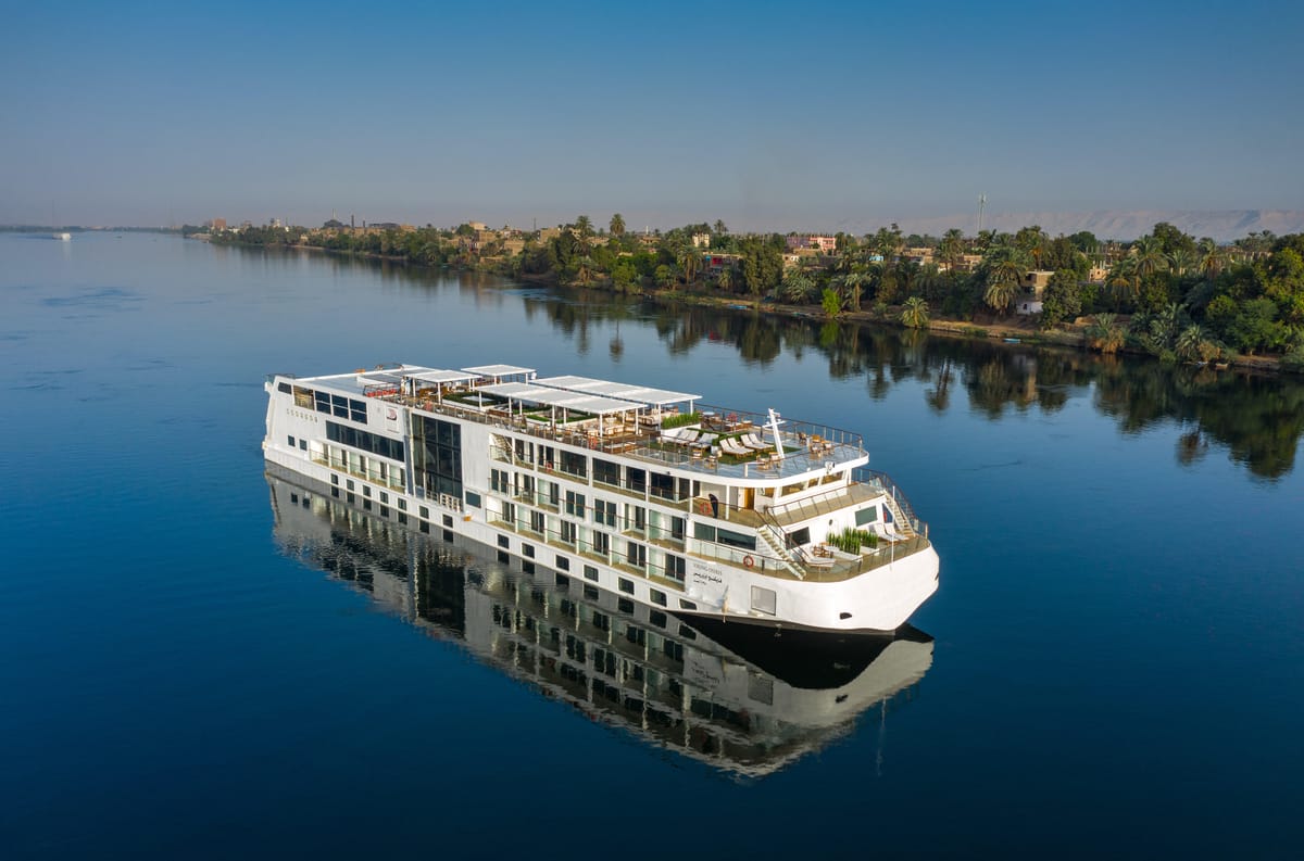 Viking’s New Nile Ships Complete Float-Out at Cairo Shipyard