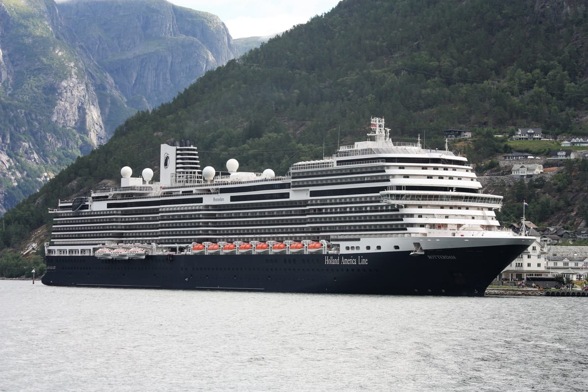 Holland America’s Rotterdam Returns After Drydock Upgrades