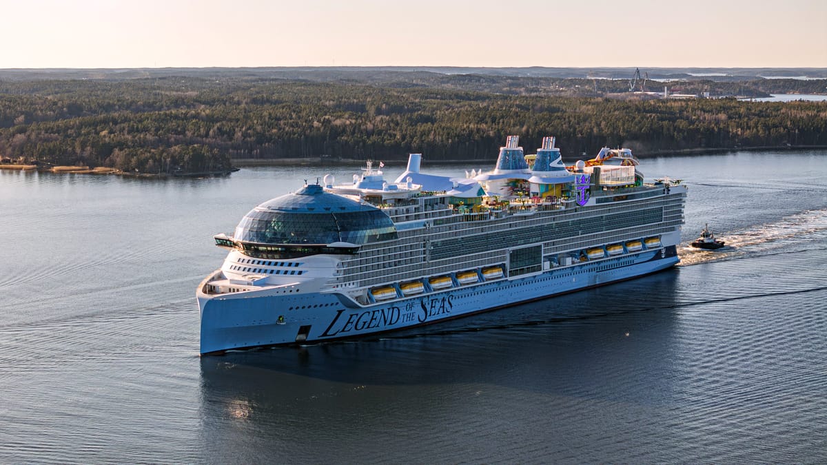 Royal Caribbean’s Legend of the Seas Completes Baltic Sea Trials