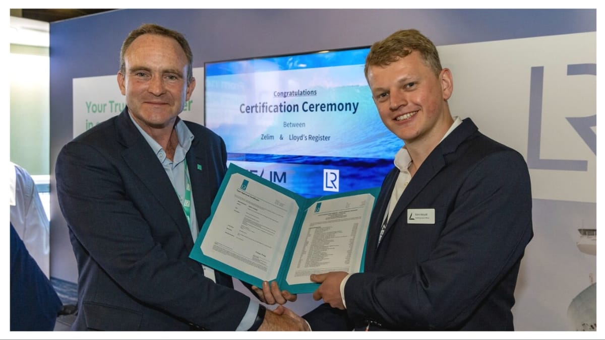 Zelim’s ZOE Man-Overboard System Wins ISO 21195 Certification