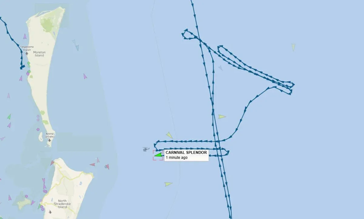Search Suspended for Man Overboard From Carnival Splendor