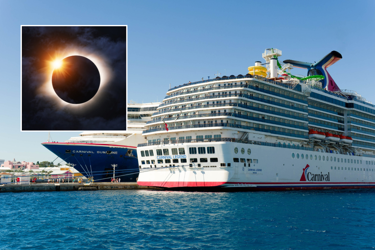 Carnival Legend Guests View Total Solar Eclipse Off Northern Spain
