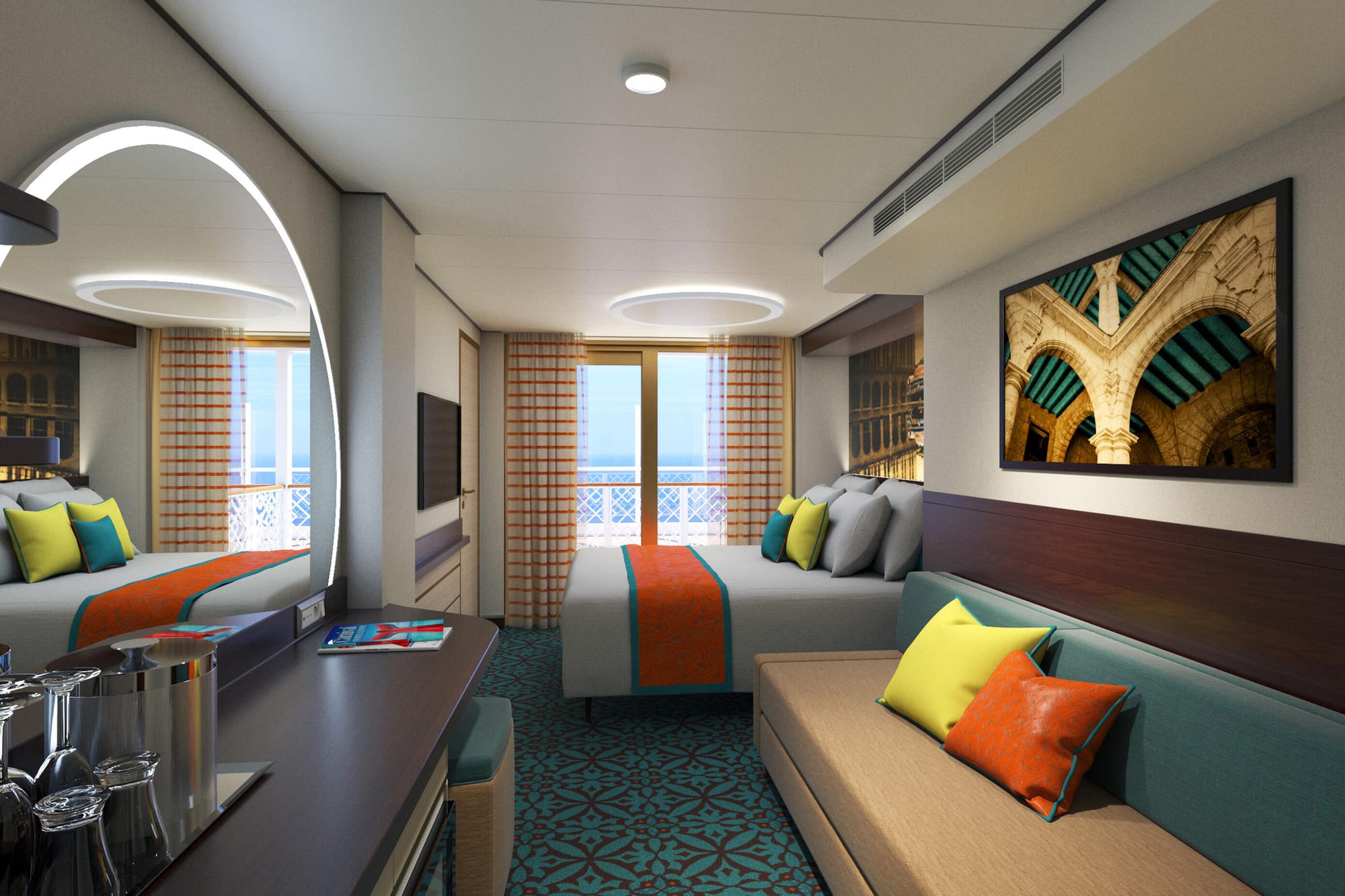 Carnival Mardi Gras Returns with Family and Group Upgrades