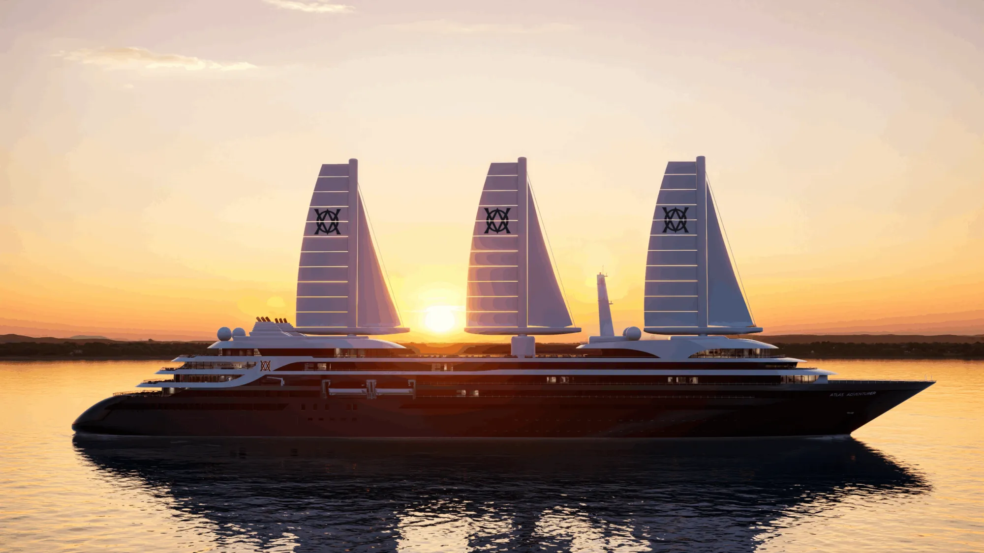 Atlas Orders 400-Guest Sail-Assisted Expedition Ship for 2028