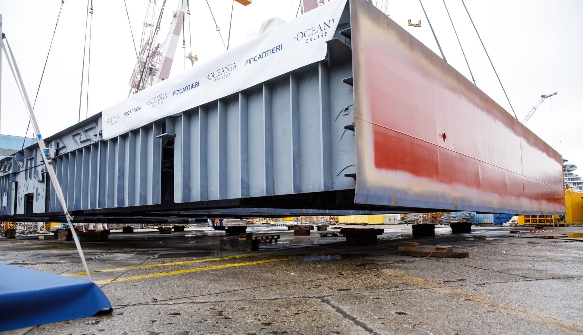 Oceania Lays Keel for Sonata at Fincantieri, Due in 2027