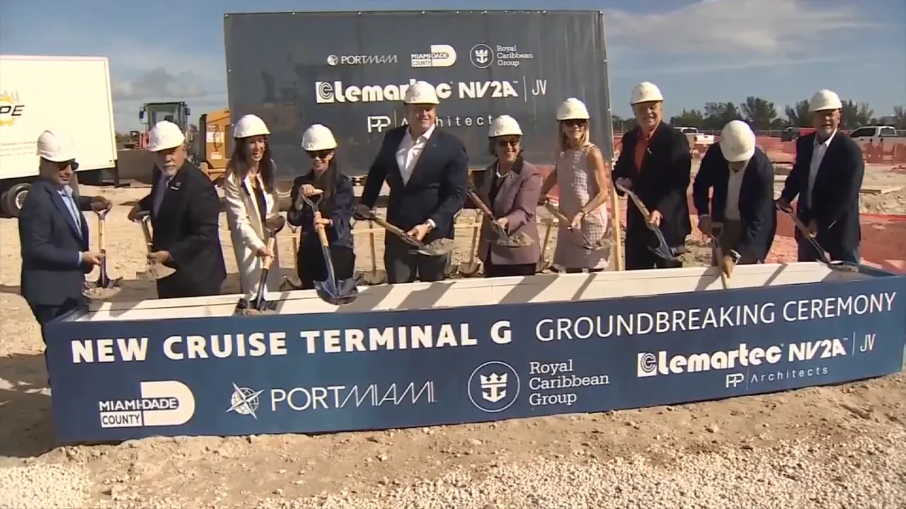 Royal Caribbean Breaks Ground on $345M PortMiami Terminal G