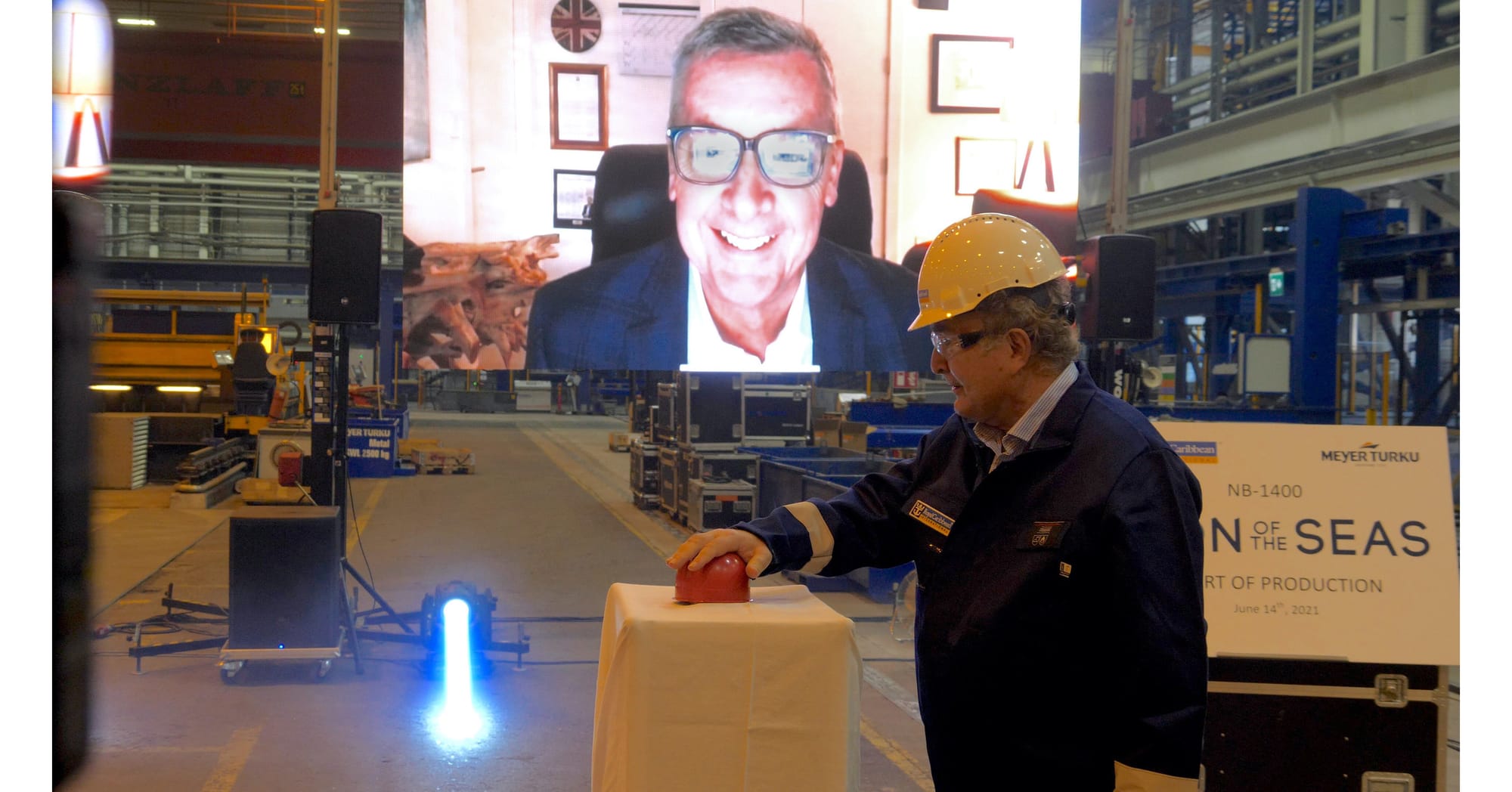 Royal Caribbean Starts Building Fifth Icon Class Ship at Turku Yard