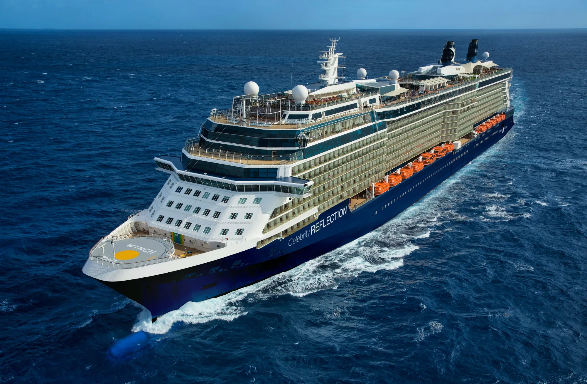 Winds Force Celebrity Reflection Into Rare Cruise to Nowhere