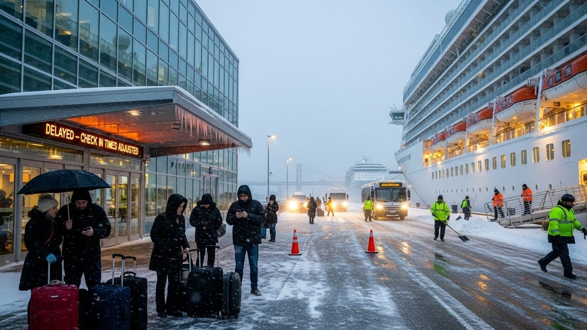 Winter Storm Fern Delays Carnival Pride Return to Baltimore
