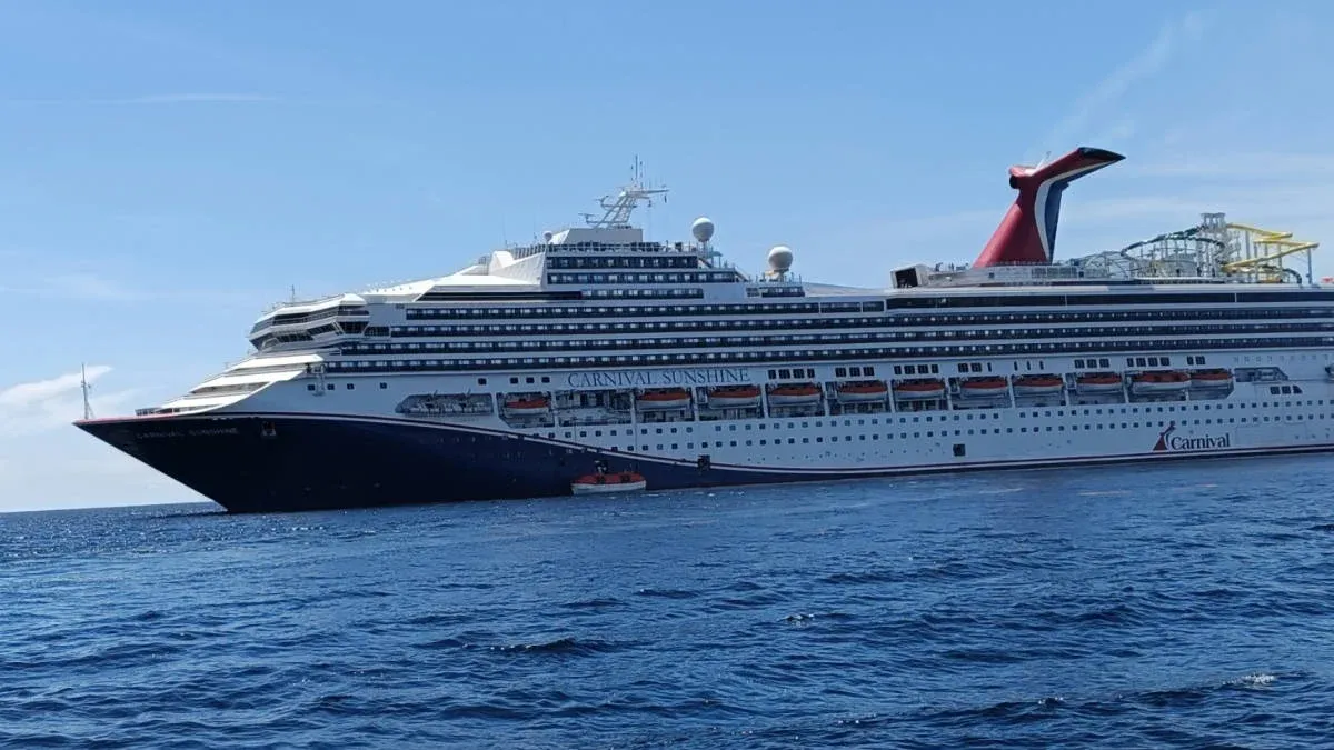 Carnival Sunshine Delayed in Norfolk After Overnight Power Outage