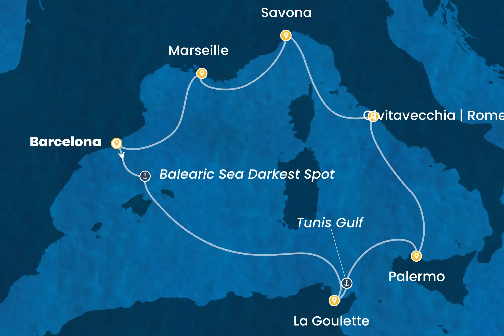 Costa Smeralda Drops Tunisia Port Call for Cagliari Amid High Winds