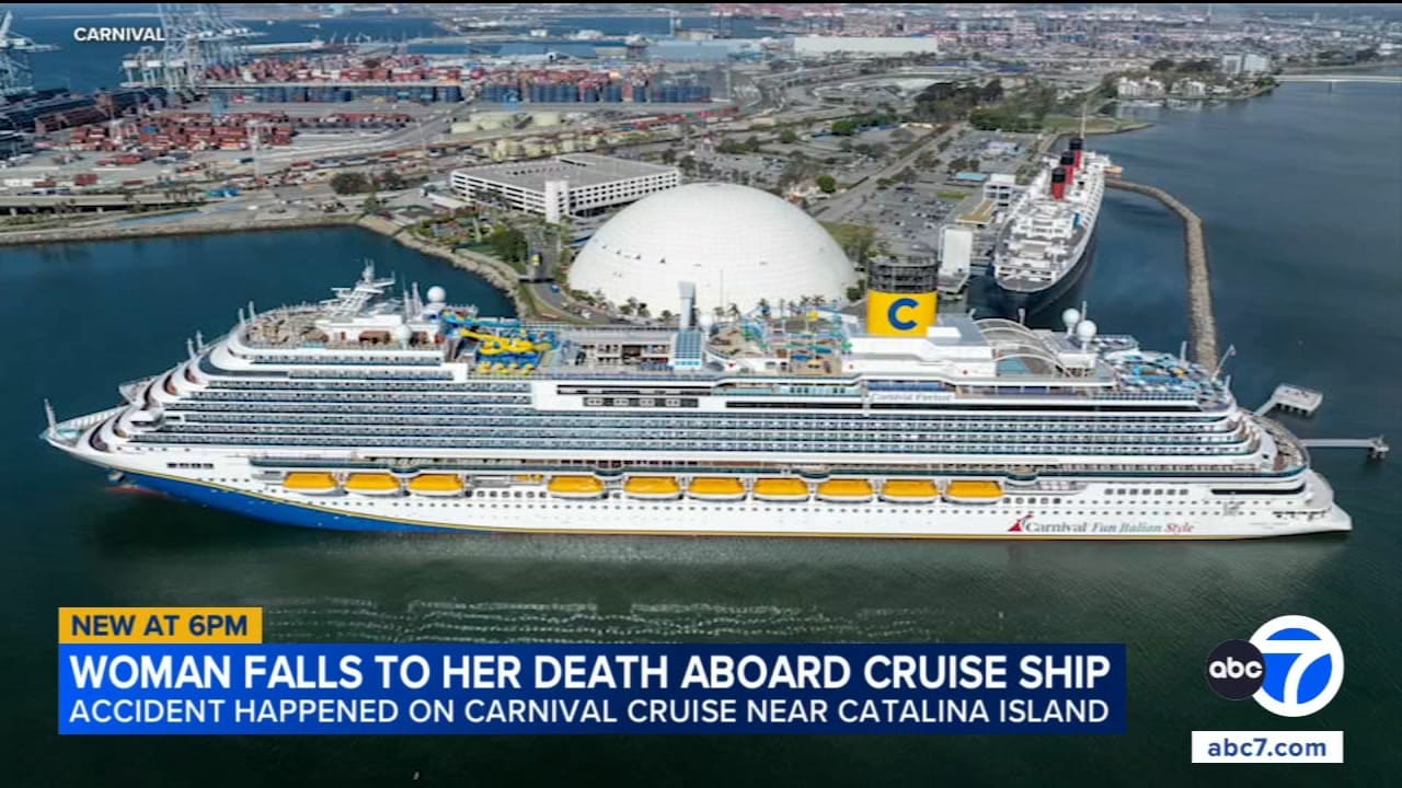 FBI Investigates Fatal Carnival Firenze Balcony Fall Near Catalina