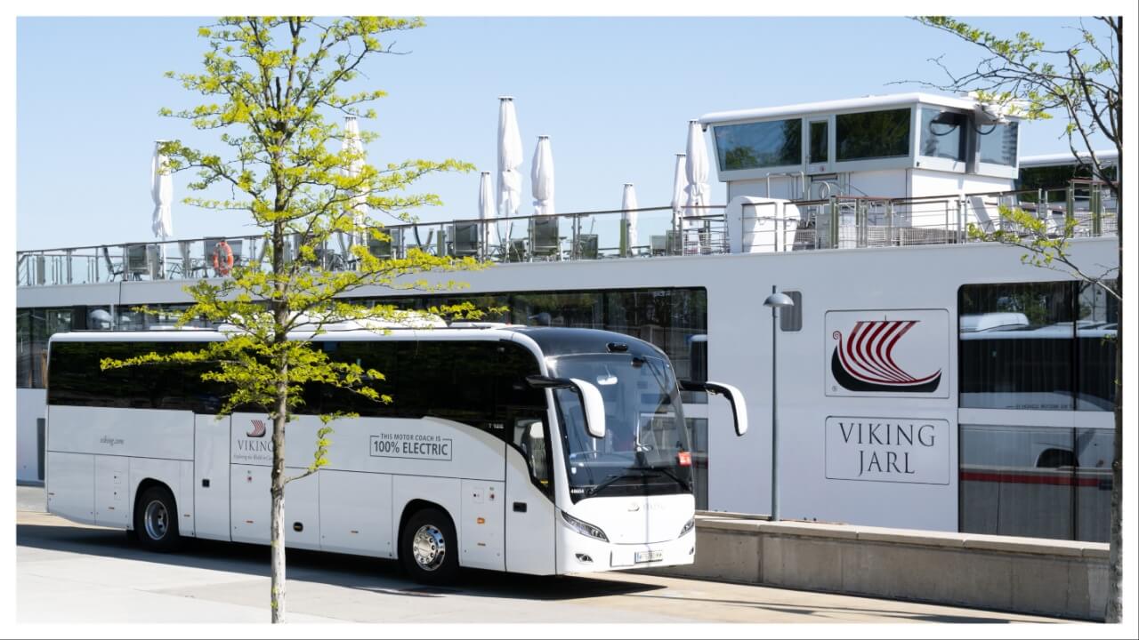 Viking Adds First Electric Motor Coach for Vienna Excursions