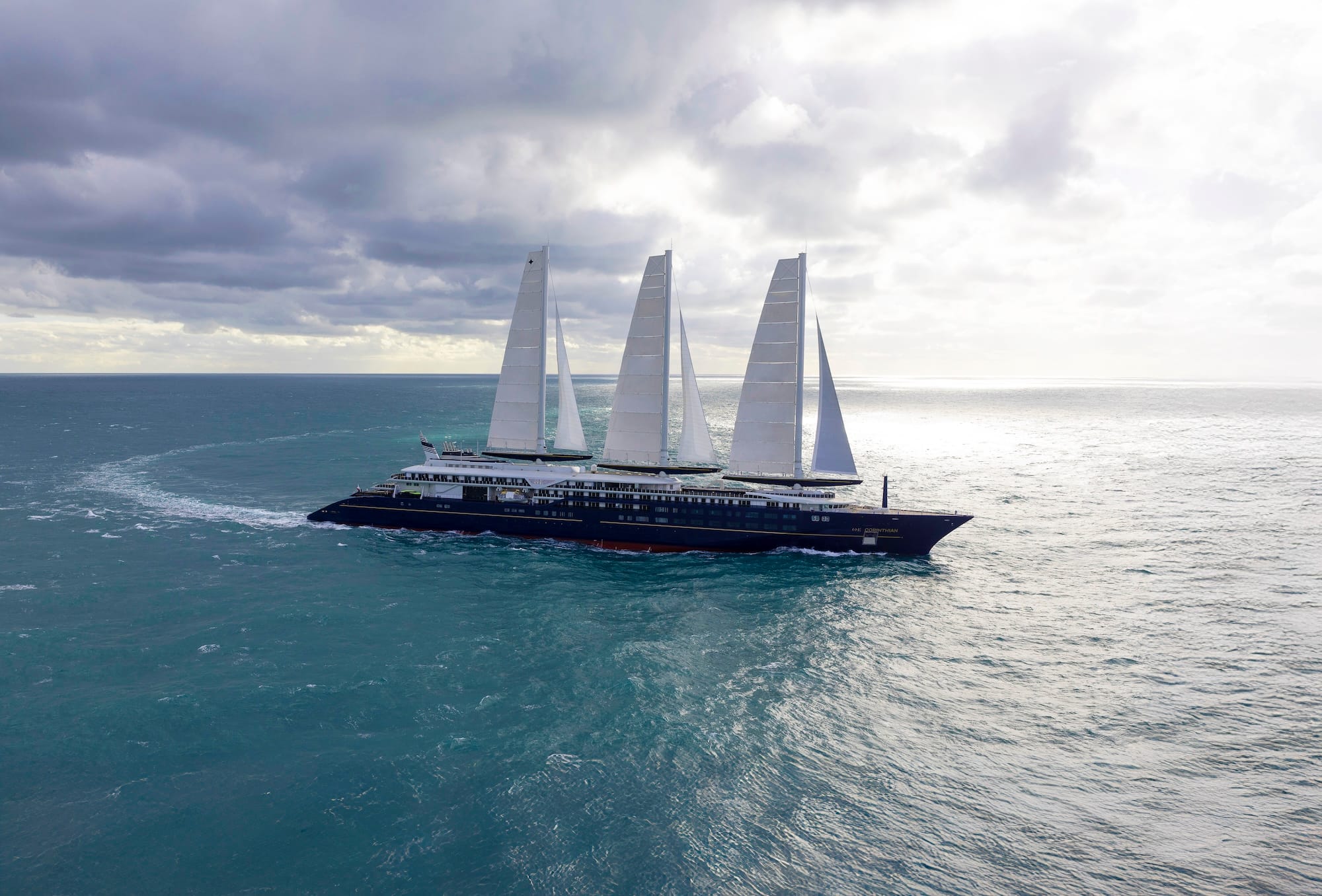 Orient Express Corinthian Begins Mediterranean Season Under Sail