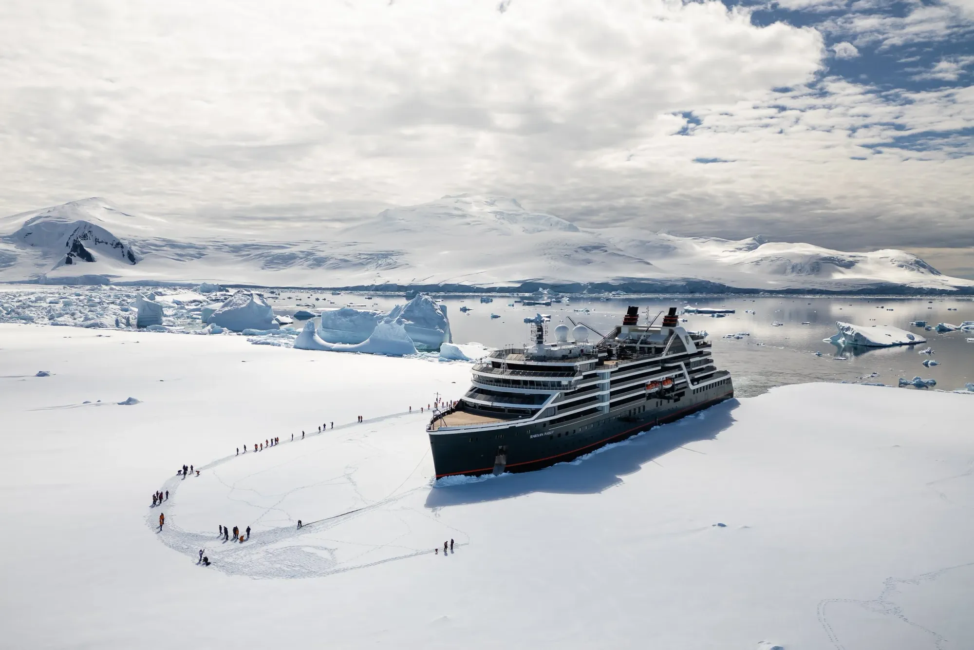 Seabourn Opens Sales for 2028-29 Polar Expedition Season