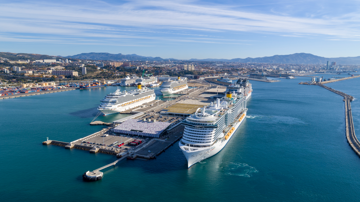 Marseille Fos Connects Three Cruise Ships to Renewable Shore Power