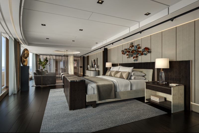Regent Adds Flou Sleep Systems to Seven Seas Prestige Suites