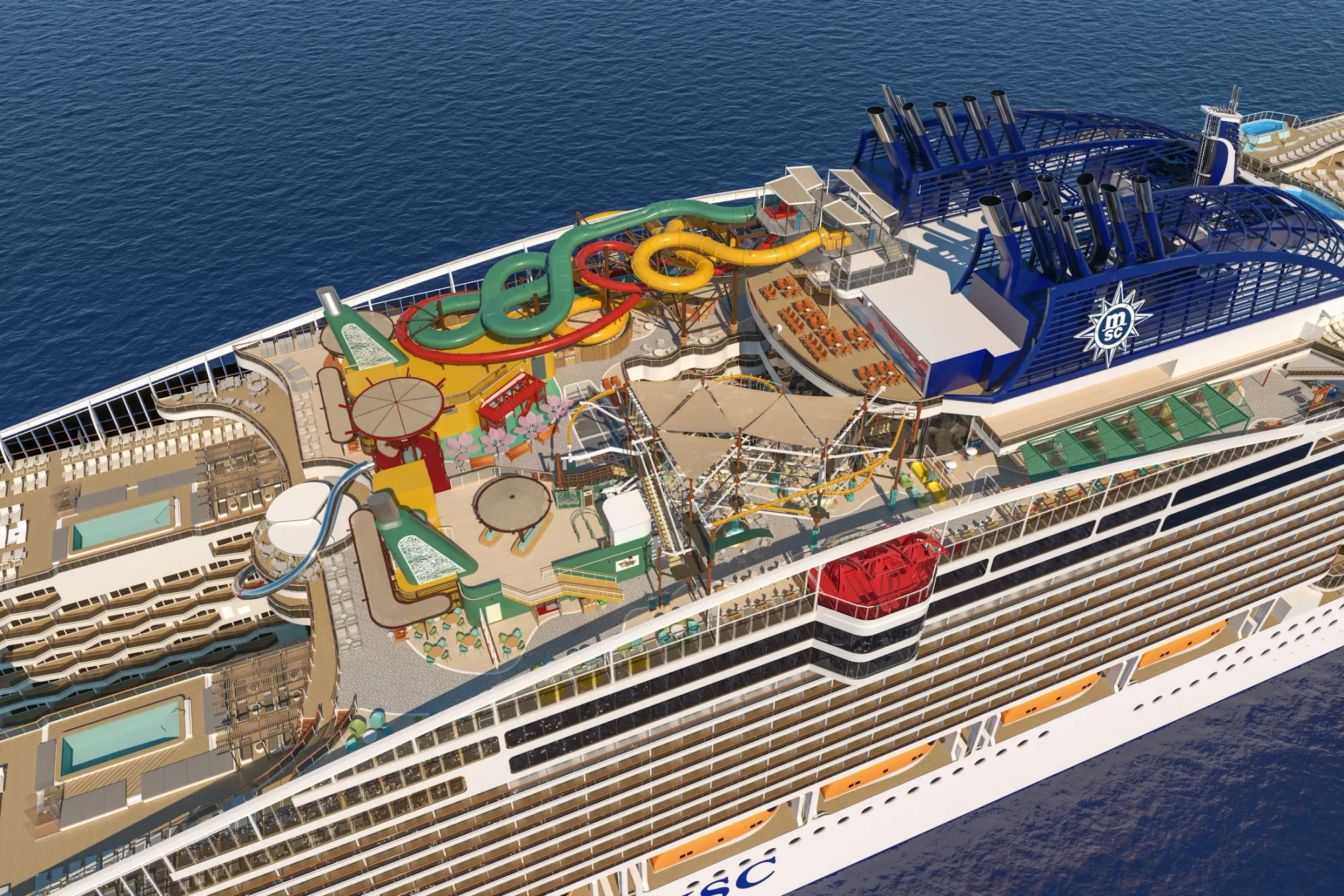 MSC World Asia Adds Family Entertainment for Mediterranean Debut