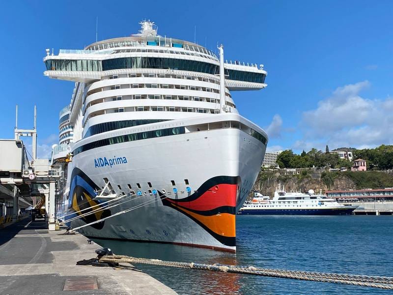 AIDAprima Marks 10 Years Since Hamburg Debut