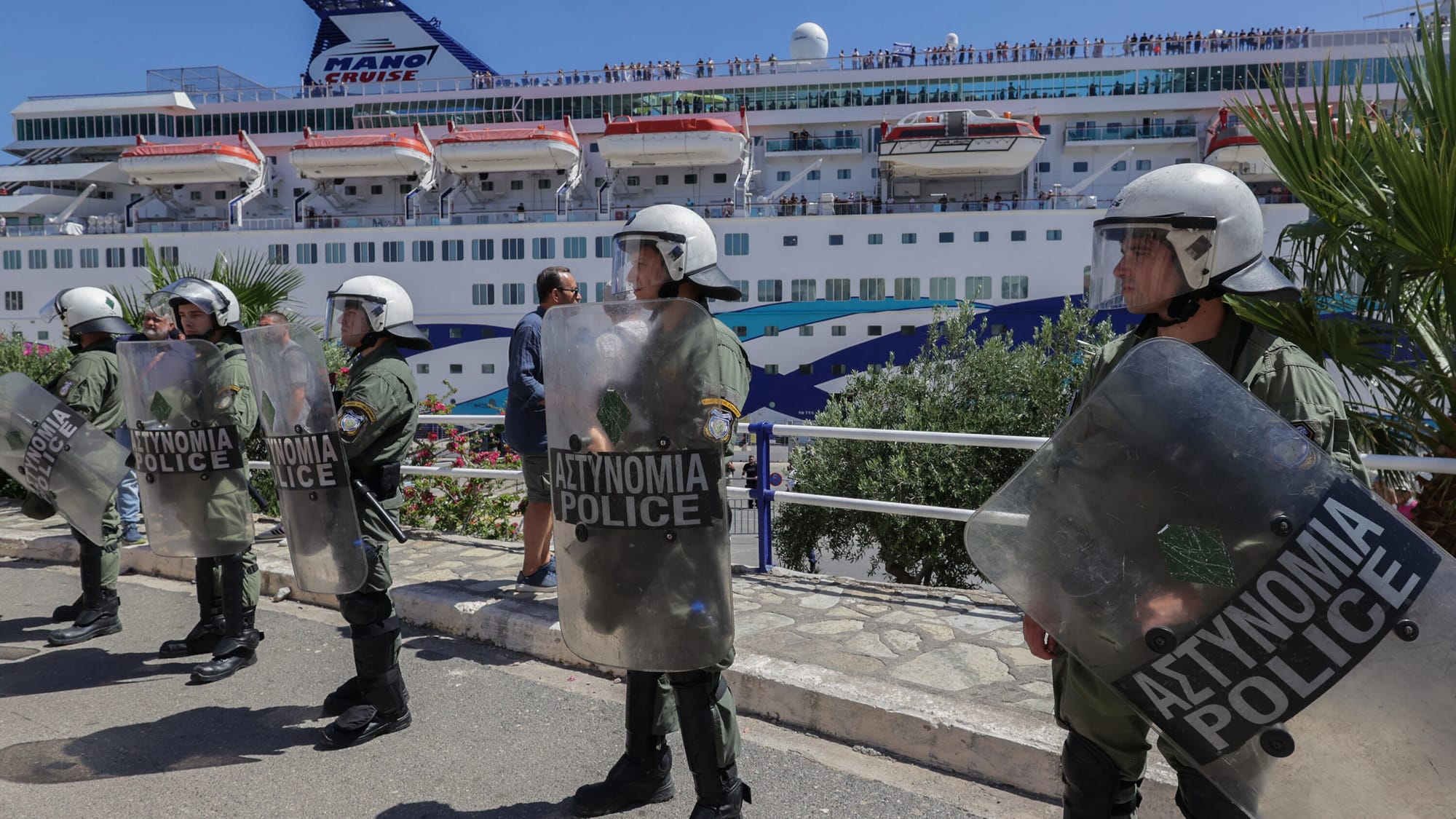 Greek Police Charge Palestinian in Hamas-Linked Crown Iris Plot