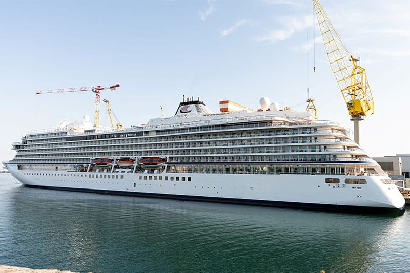 Fincantieri Delivers Viking Mira for June Mediterranean Debut
