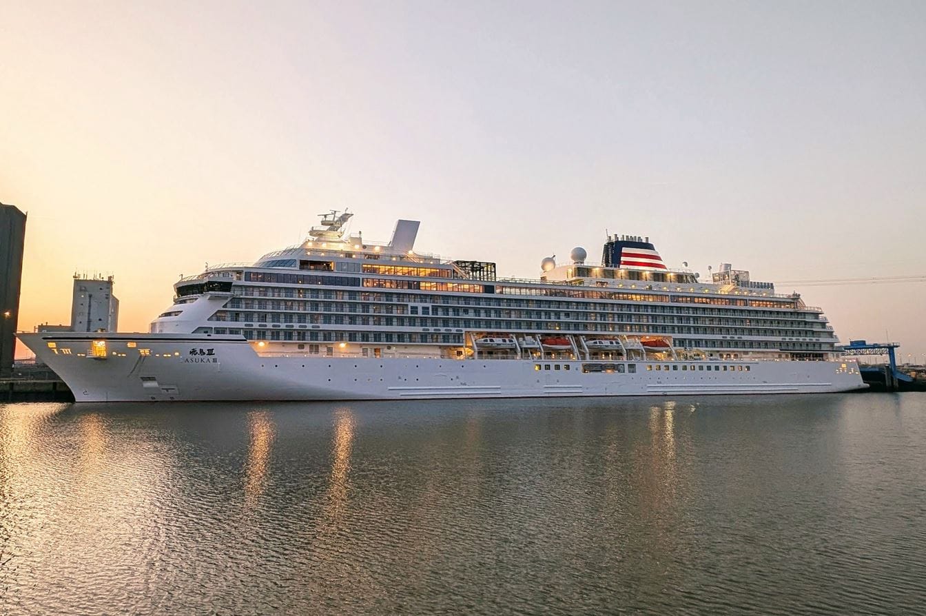 Asuka III Marks First Year Since Meyer Werft Delivery